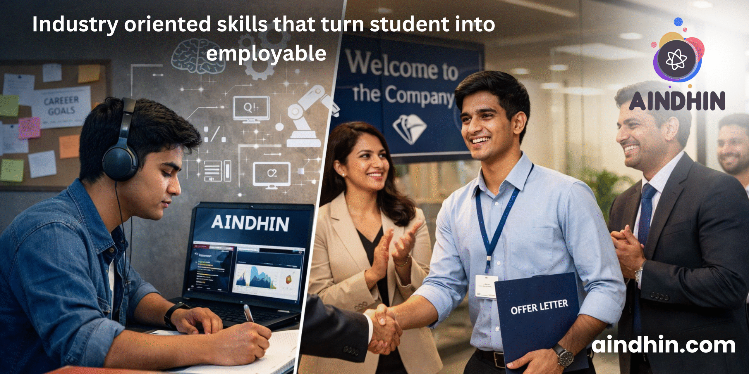 Industry oriented skills that turn students into employable professionals